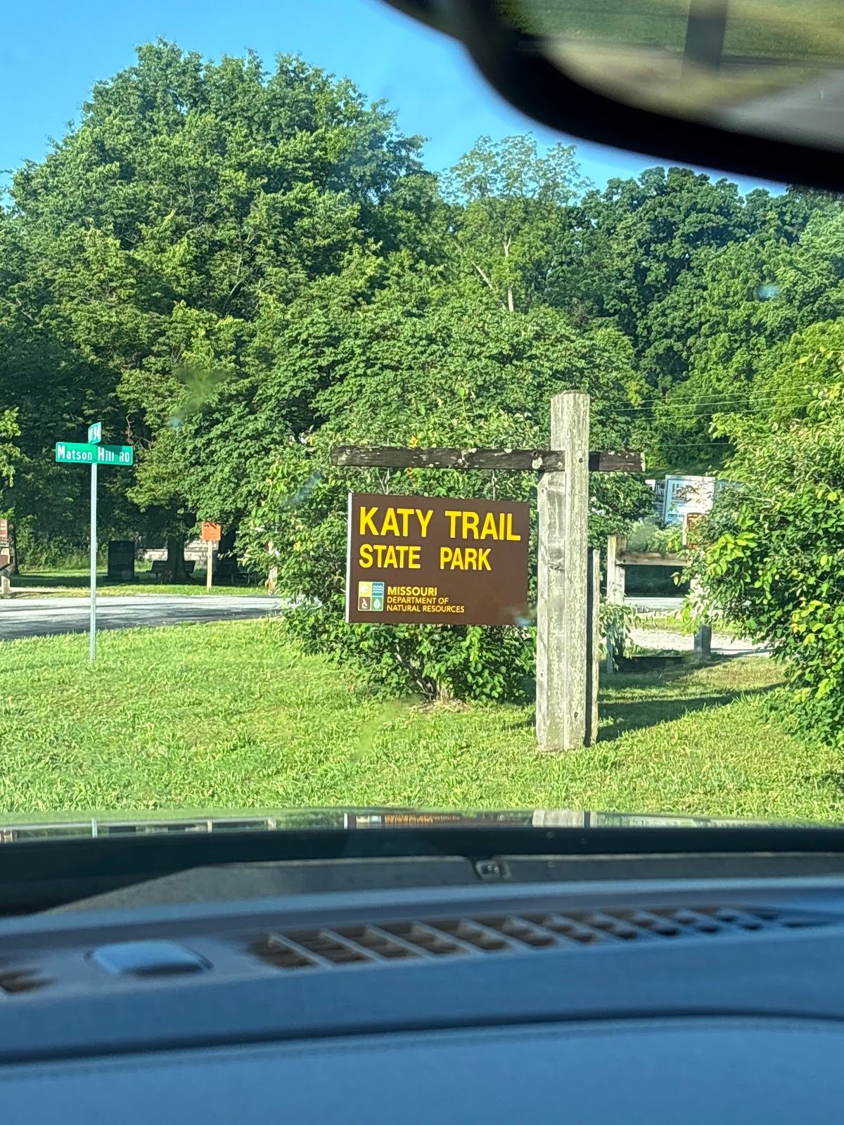 Katy Trail - Augusta Trailhead