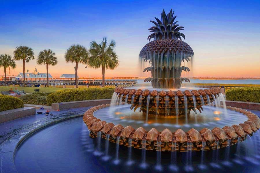 Pineapple Fountain