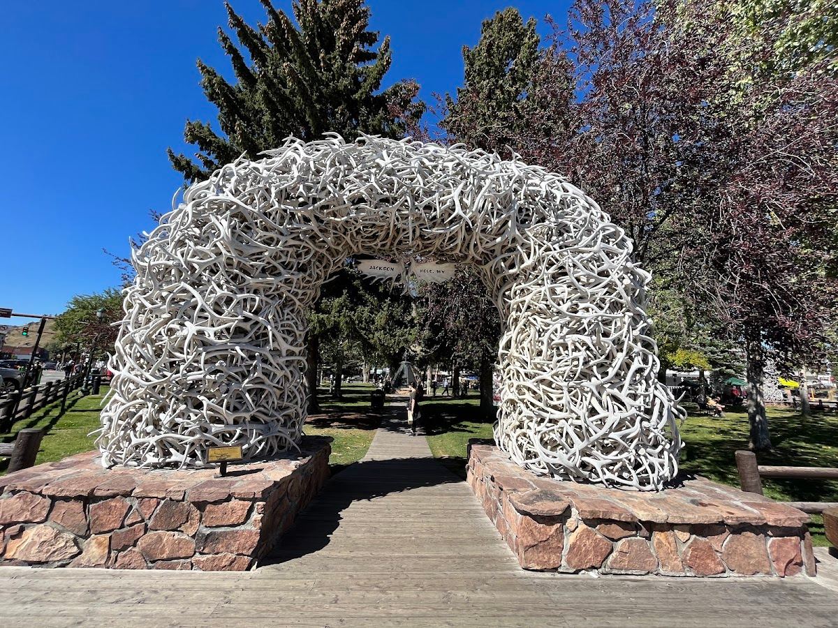 Jackson Hole’s Elk Antler Arch