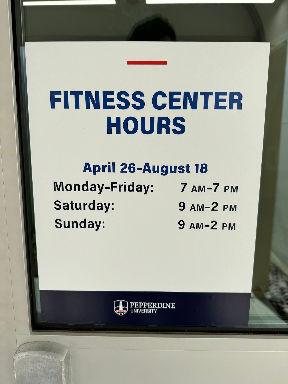 Pepperdine Fitness Center