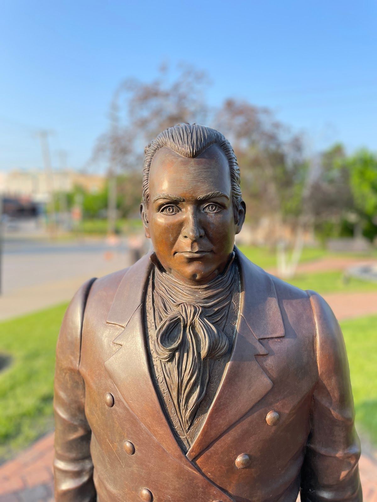 Ninian Edwards Statue