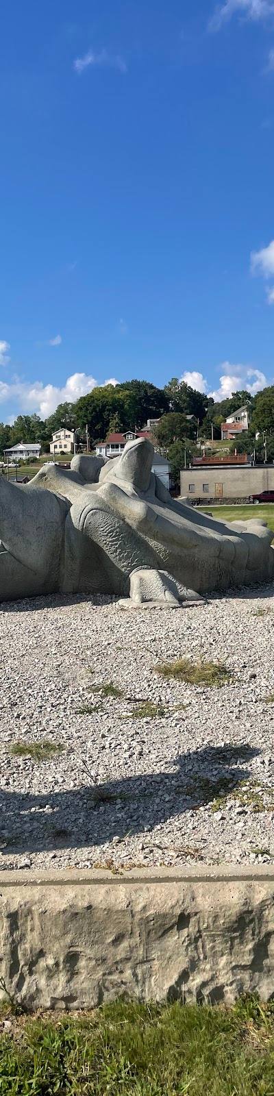 Turtle, Frog & Two Catfish Sculpture photo 2