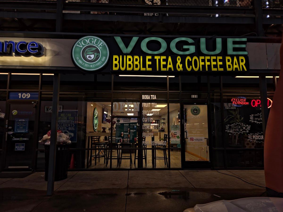 Vogue Bubble Tea & Coffee Bar-Irving