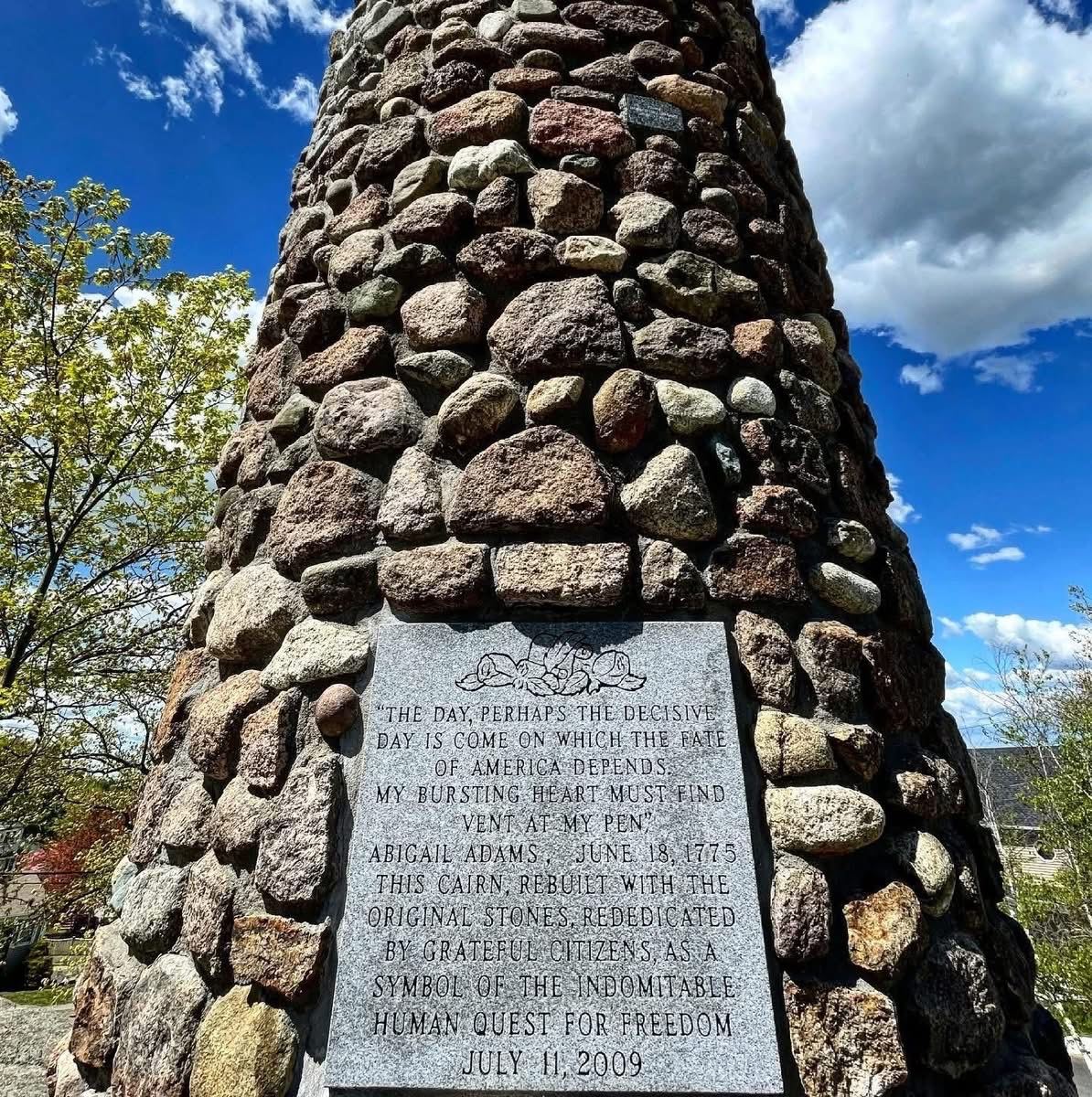 Abigail Adams Cairn