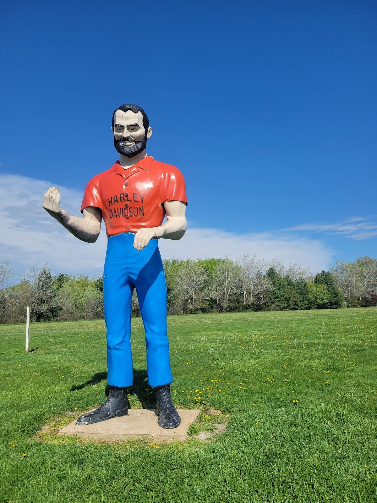 Harley Davidson Muffler Man