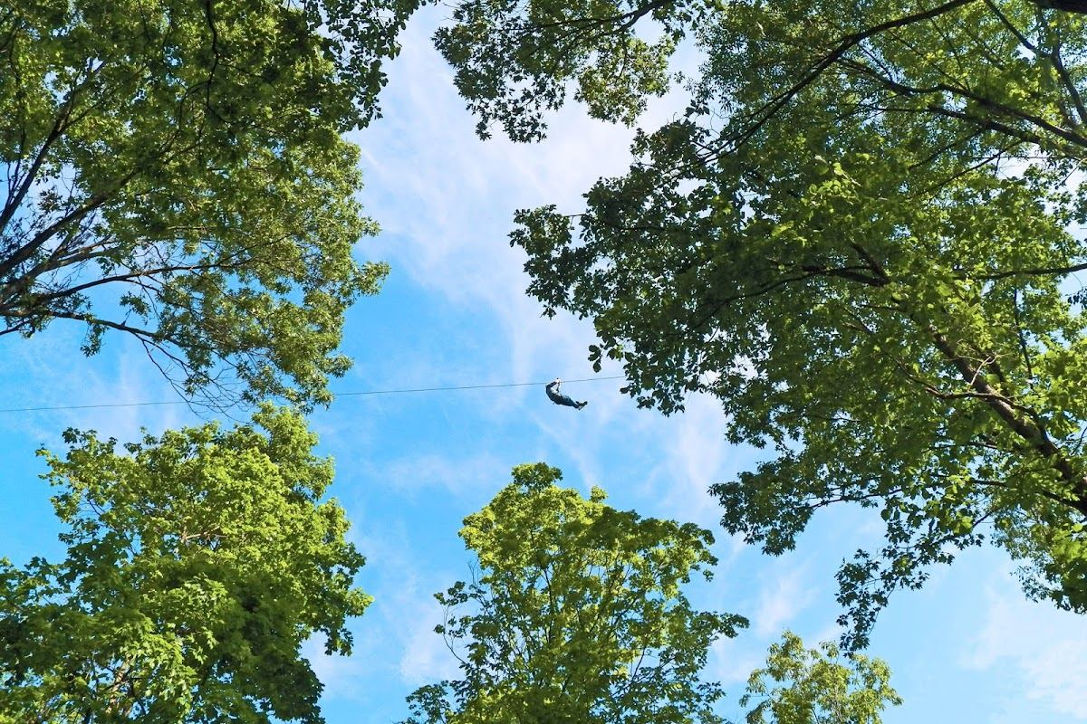 Grafton Zipline at Aerie's Resort