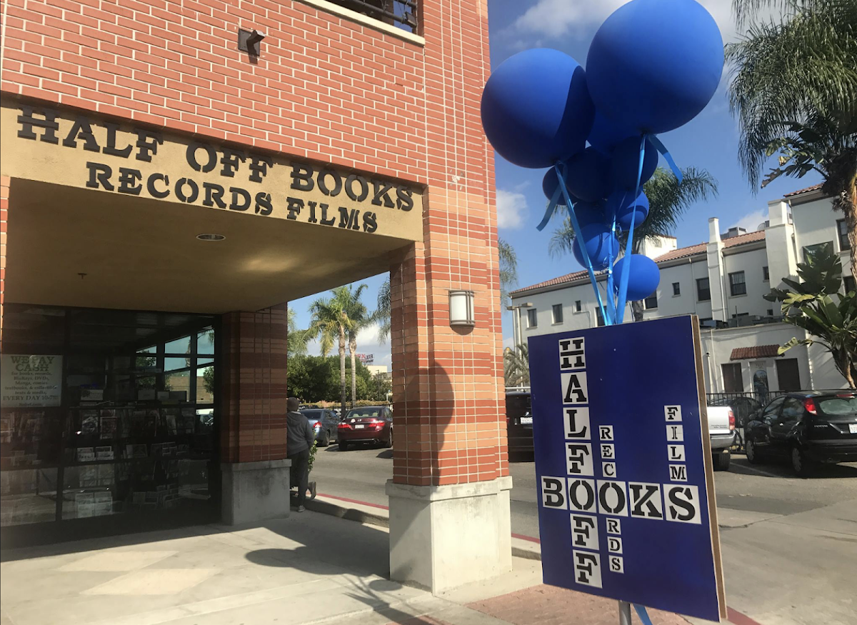 Half Off Books Records Films