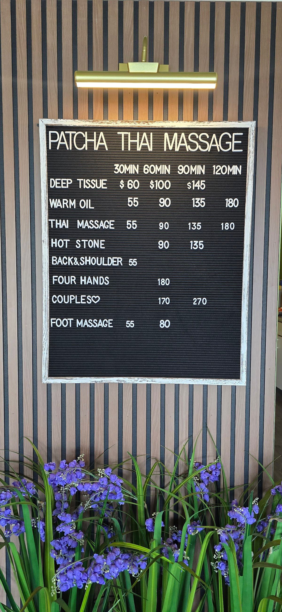 Patcha Thai Massage & Spa