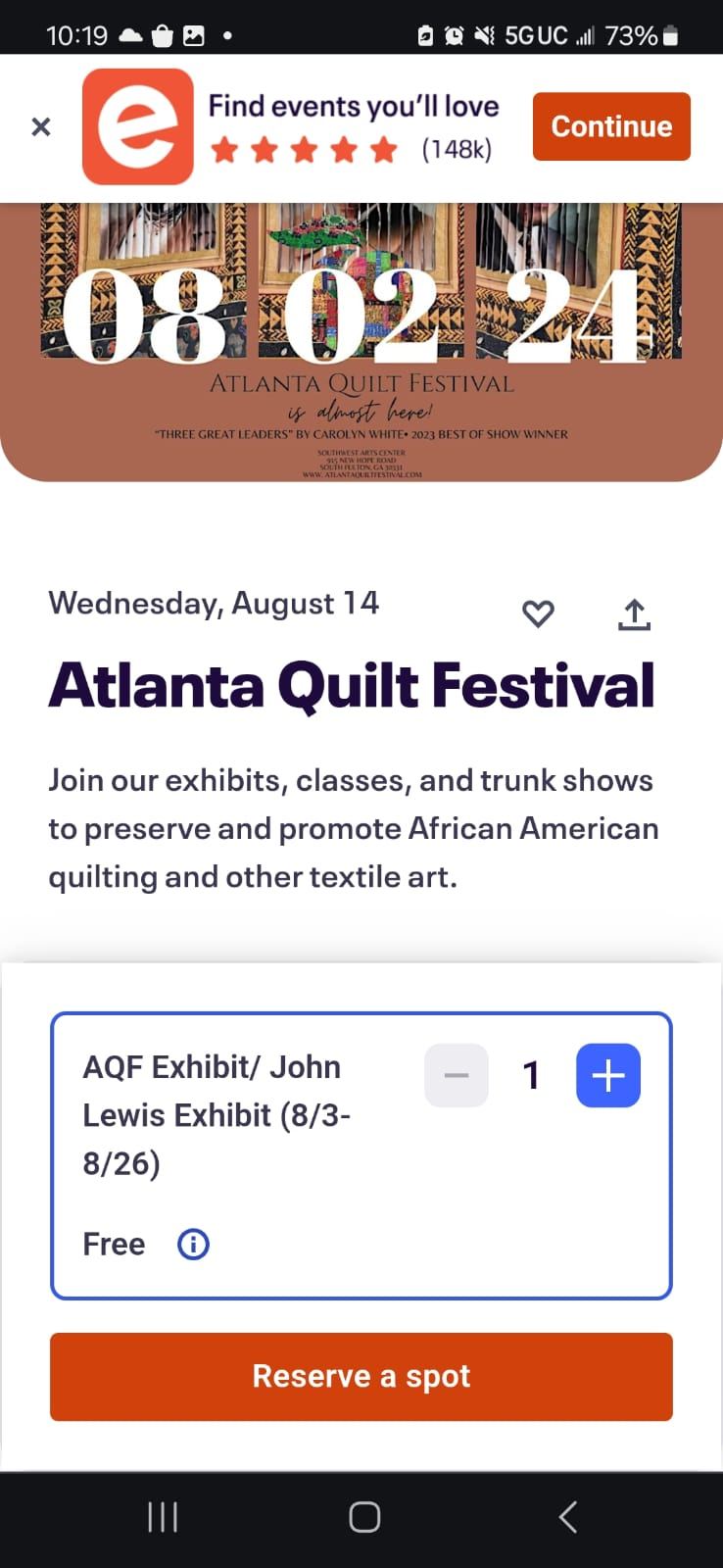 Atlanta Quilt Festival