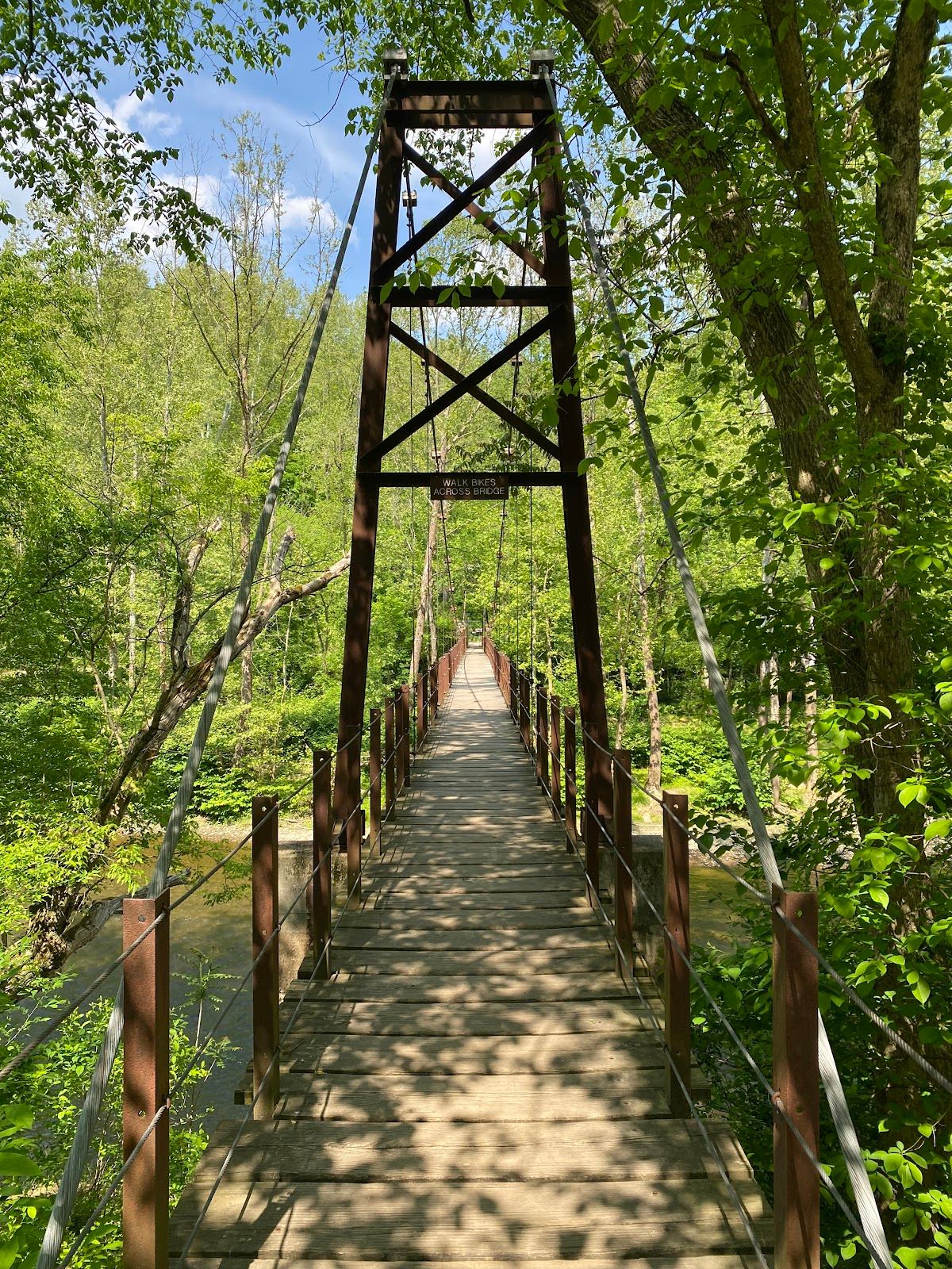 Swinging Bridge at Orange Grove