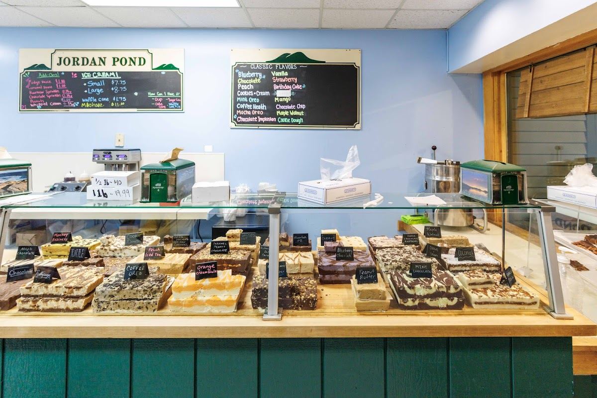 Jordan Pond Ice Cream & Fudge