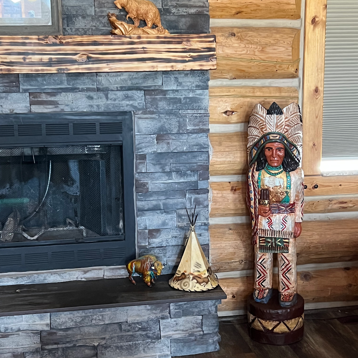 Gallagher Cigar Store Indians