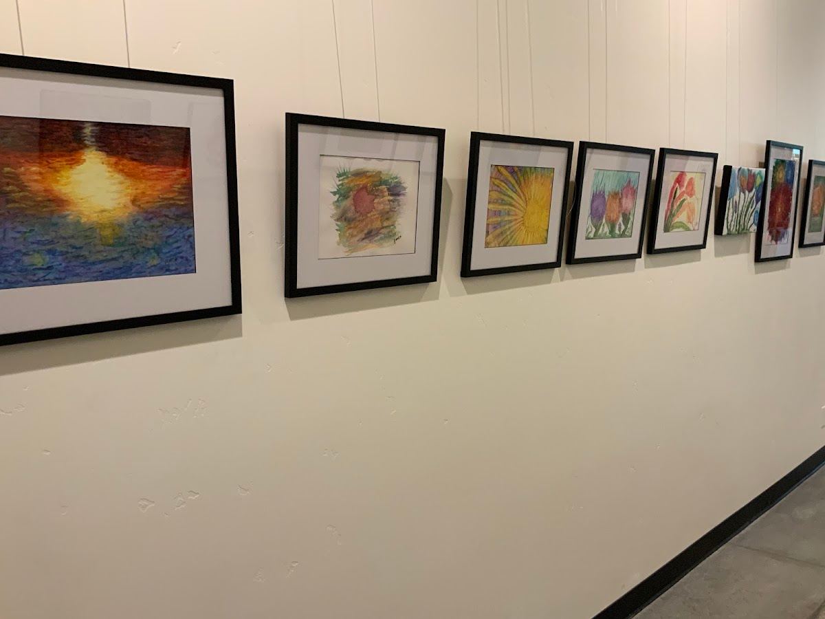 Heart in Art Studio Gallery / frankie sims art