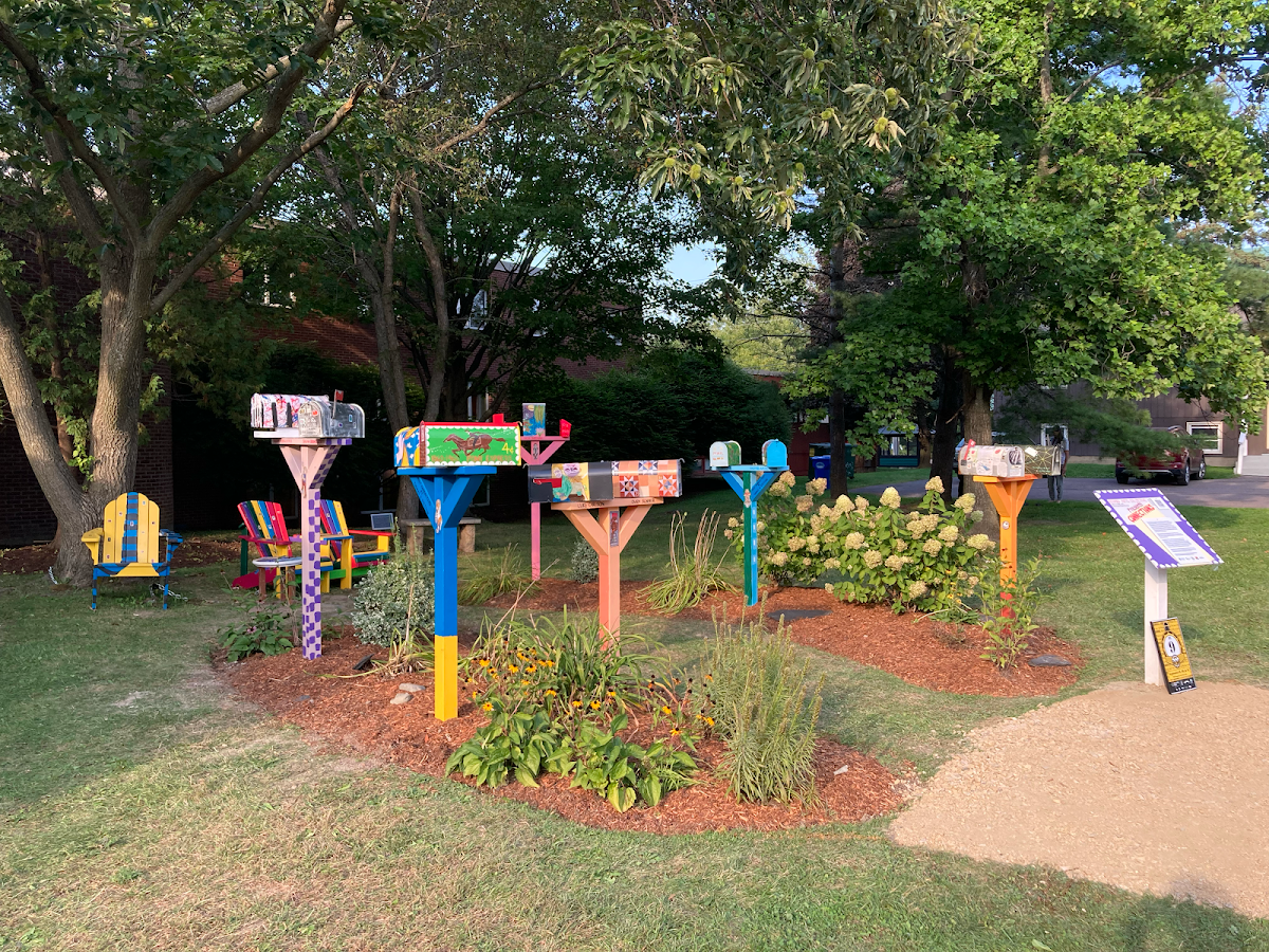 Connections! A Permanent Art Installation by the Howard Center Arts Collective.
