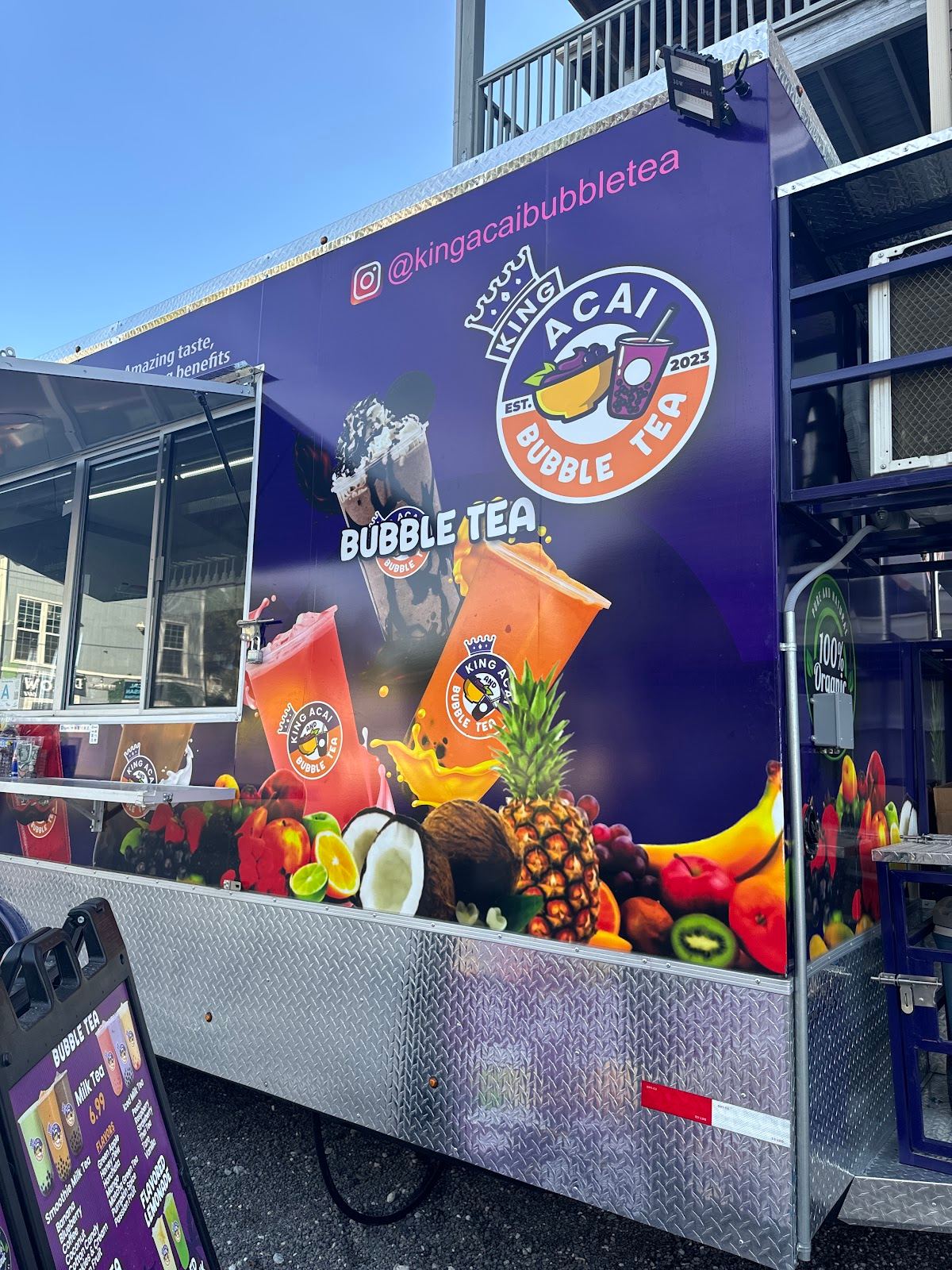 King Acai Bubble Tea