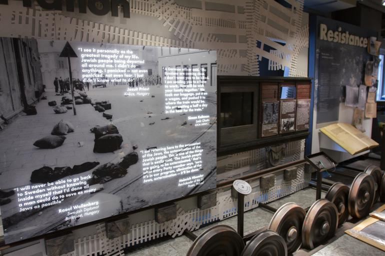 The Nancy and David Wolf Holocaust & Humanity Center
