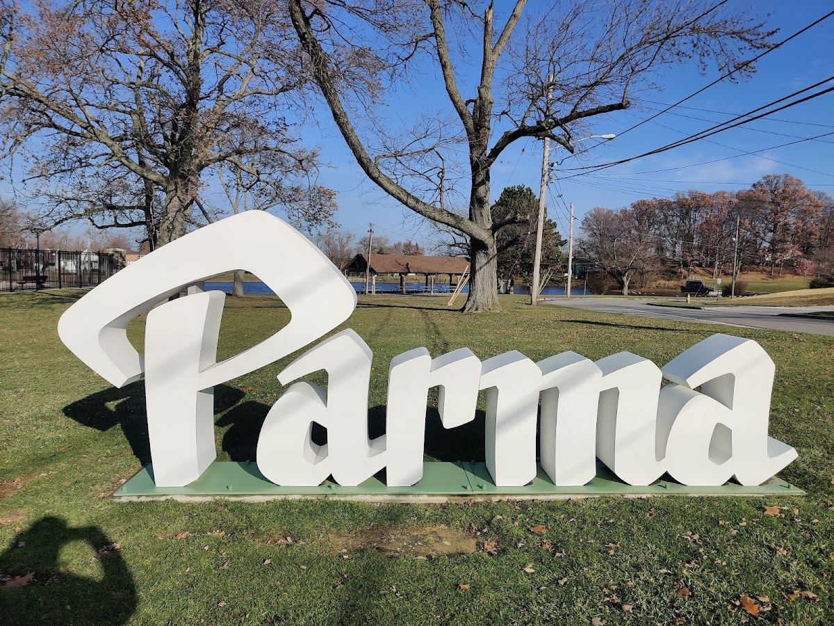 Parma Script Sign