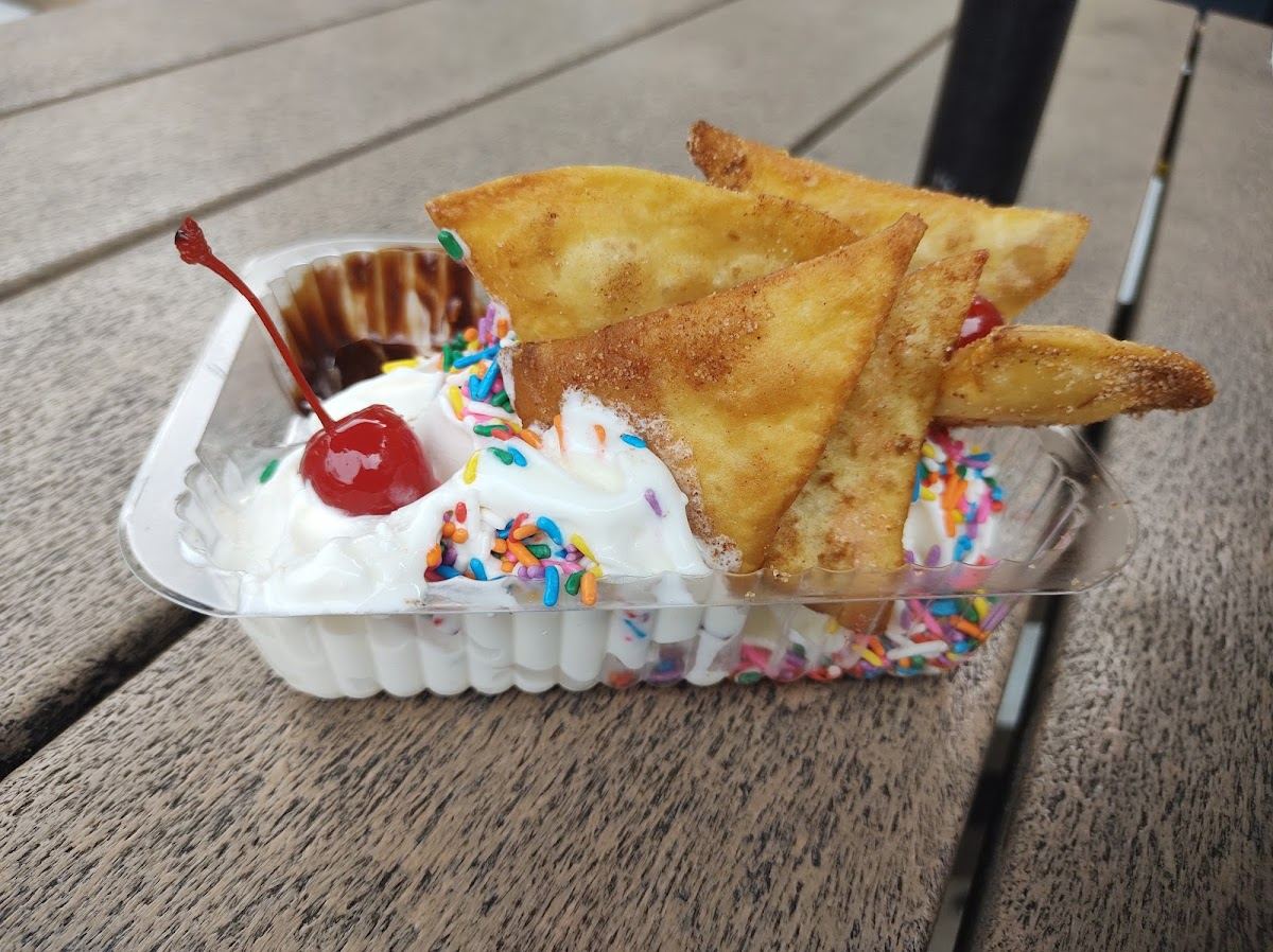 BLUE Ribbon Cones