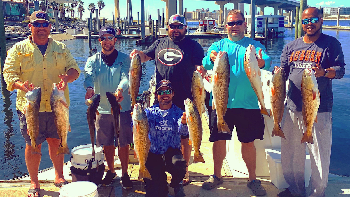 Salty Dog inshore charter Fishing -Captain Mitch