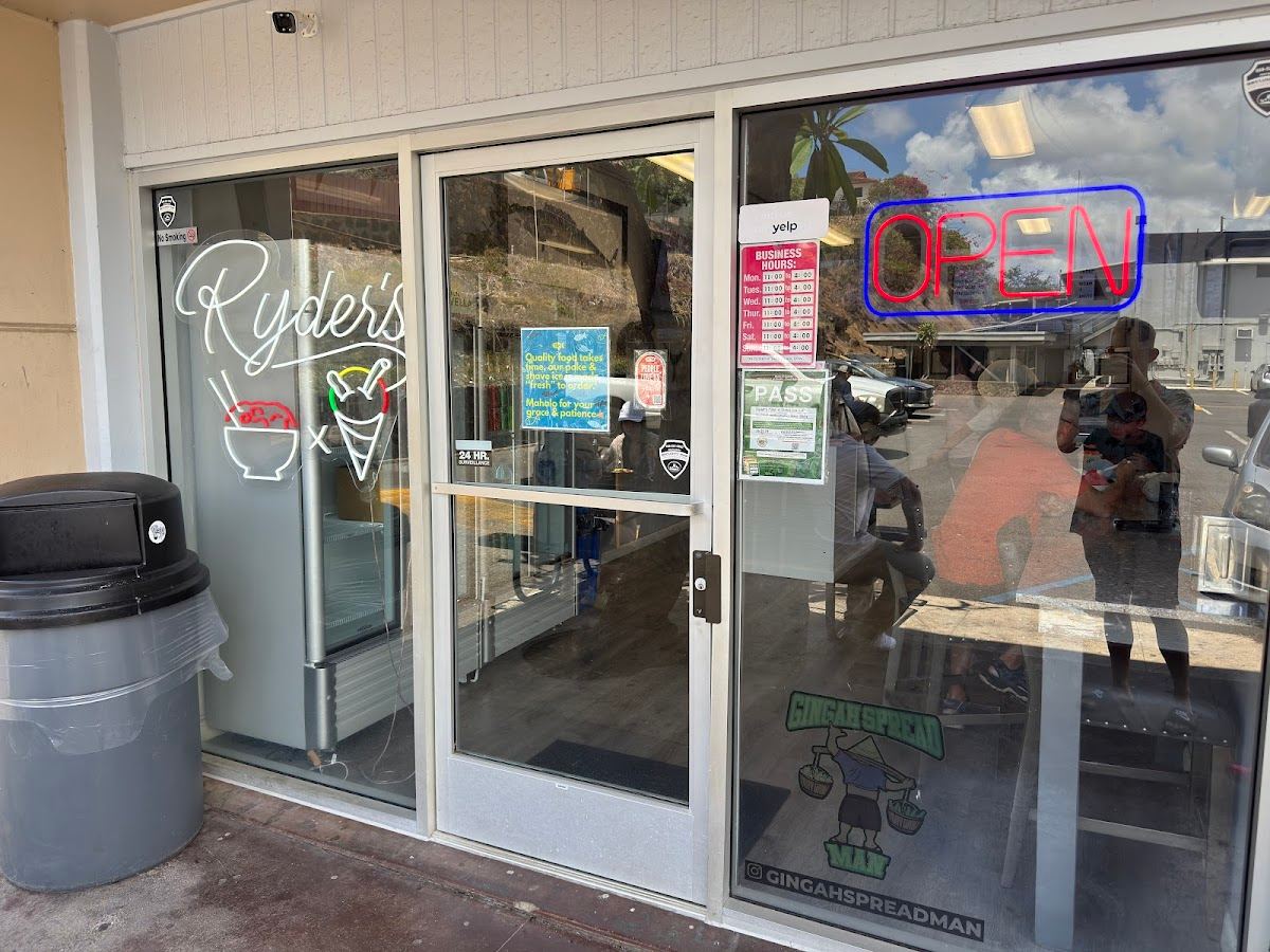 Ryder's Poke And Shave Ice