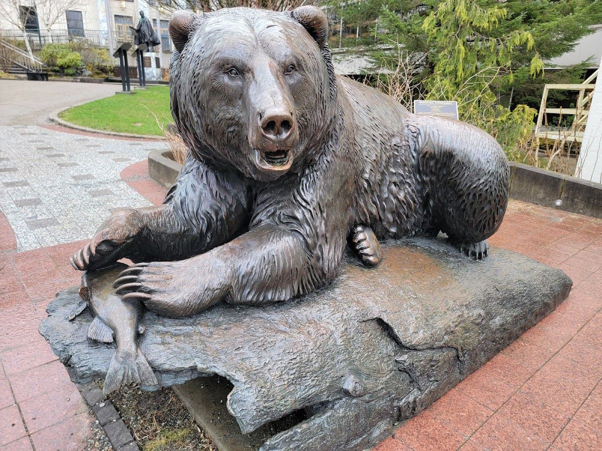 Bear statue