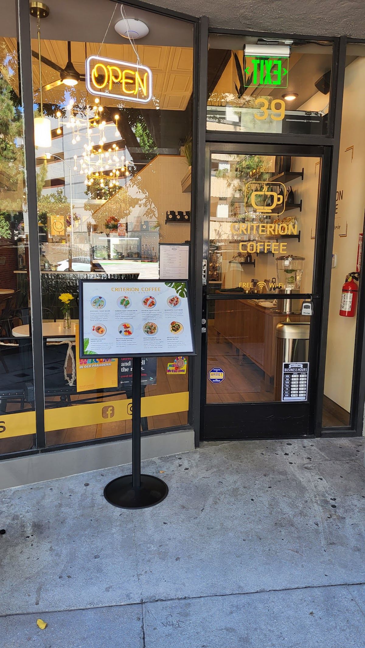 Criterion coffee