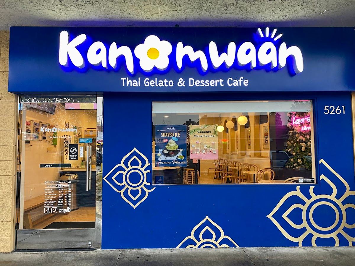 Kanomwaan Thai Gelato and Dessert Cafe
