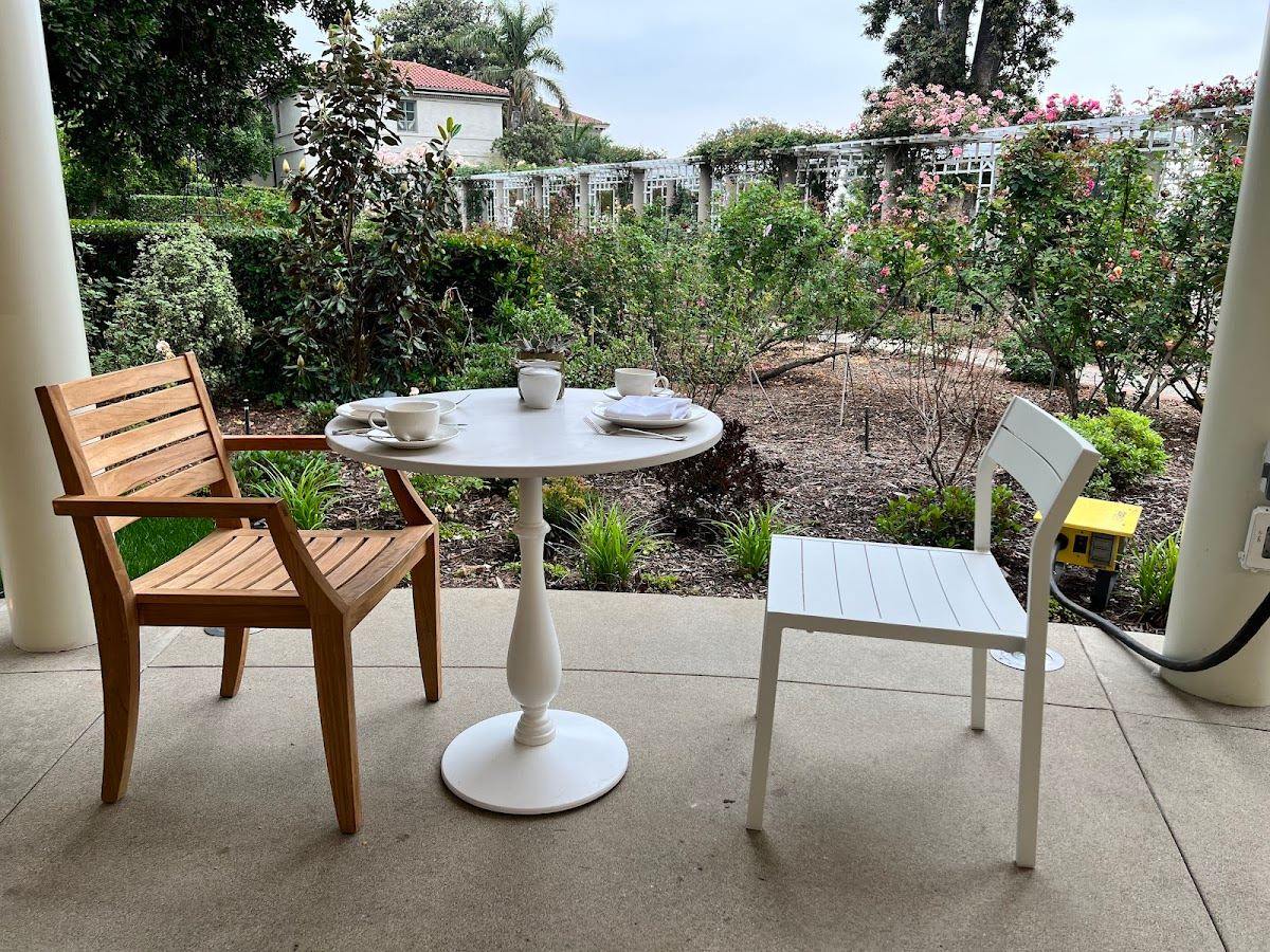 The Huntington's Rose Garden Tea Room