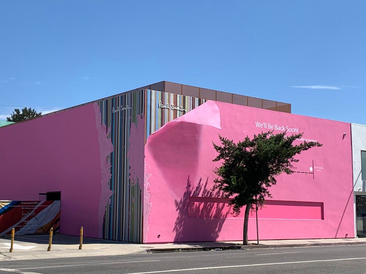 The Paul Smith Pink Wall