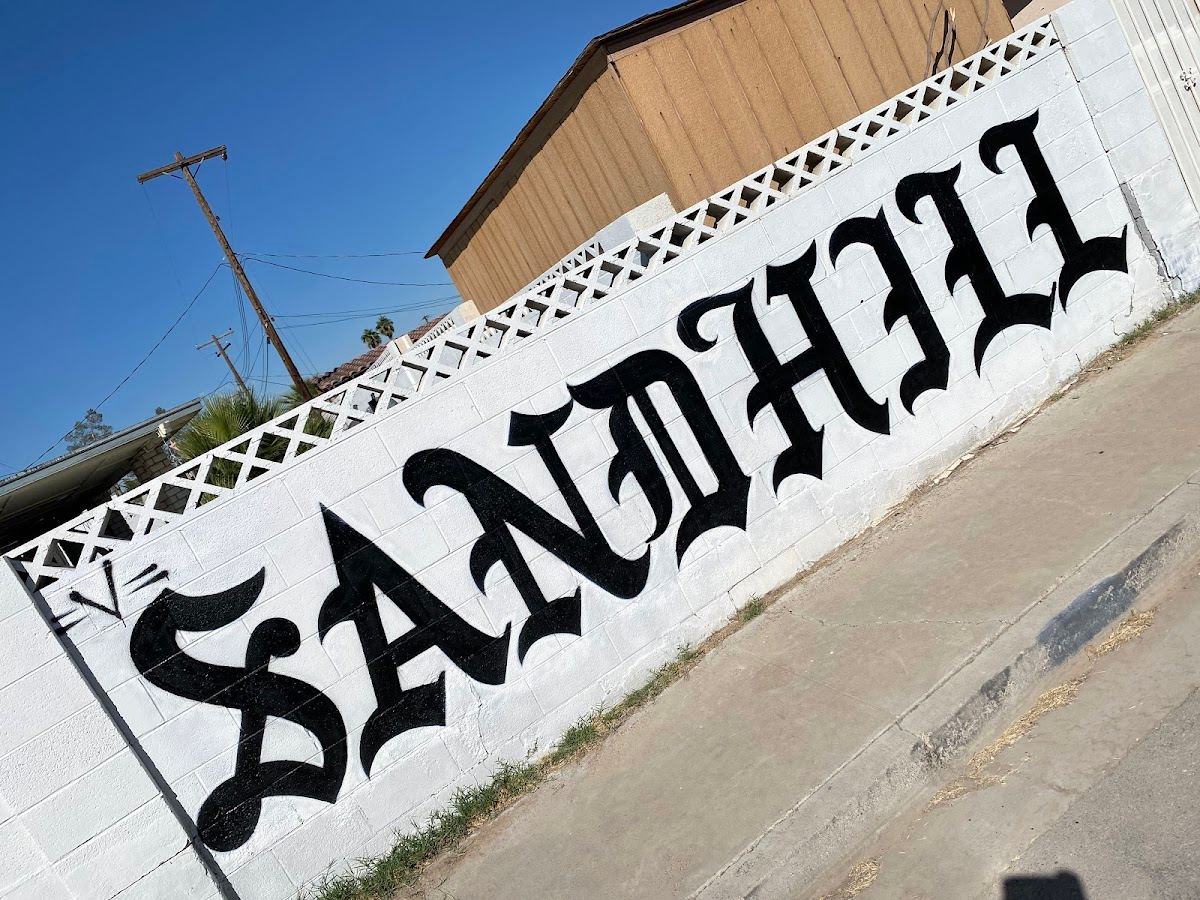 Sandhill wall