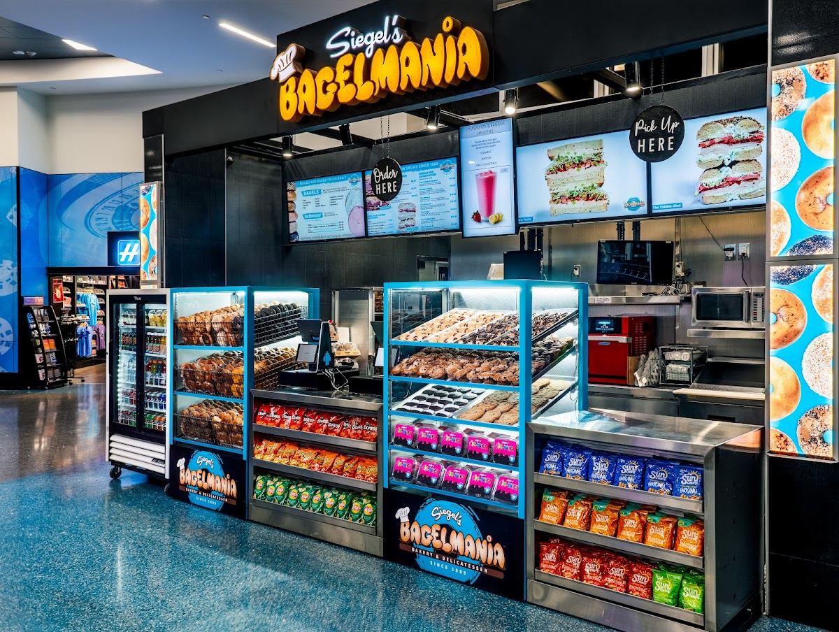 Siegel's Bagelmania at LAS