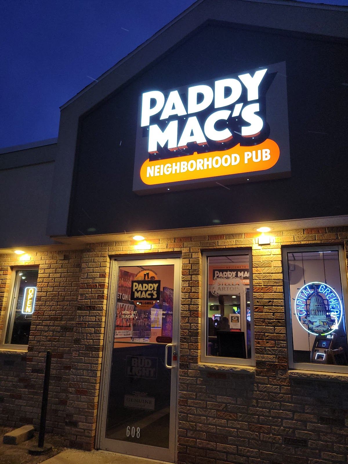 Paddy Mac's Neighborhood Pub & Grill