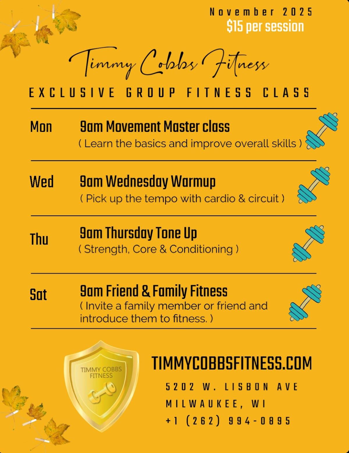 Timmy Cobbs Fitness Inc