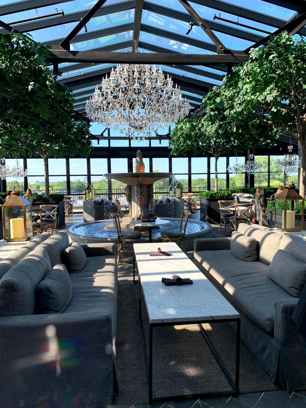RH Rooftop Restaurant at RH Minneapolis