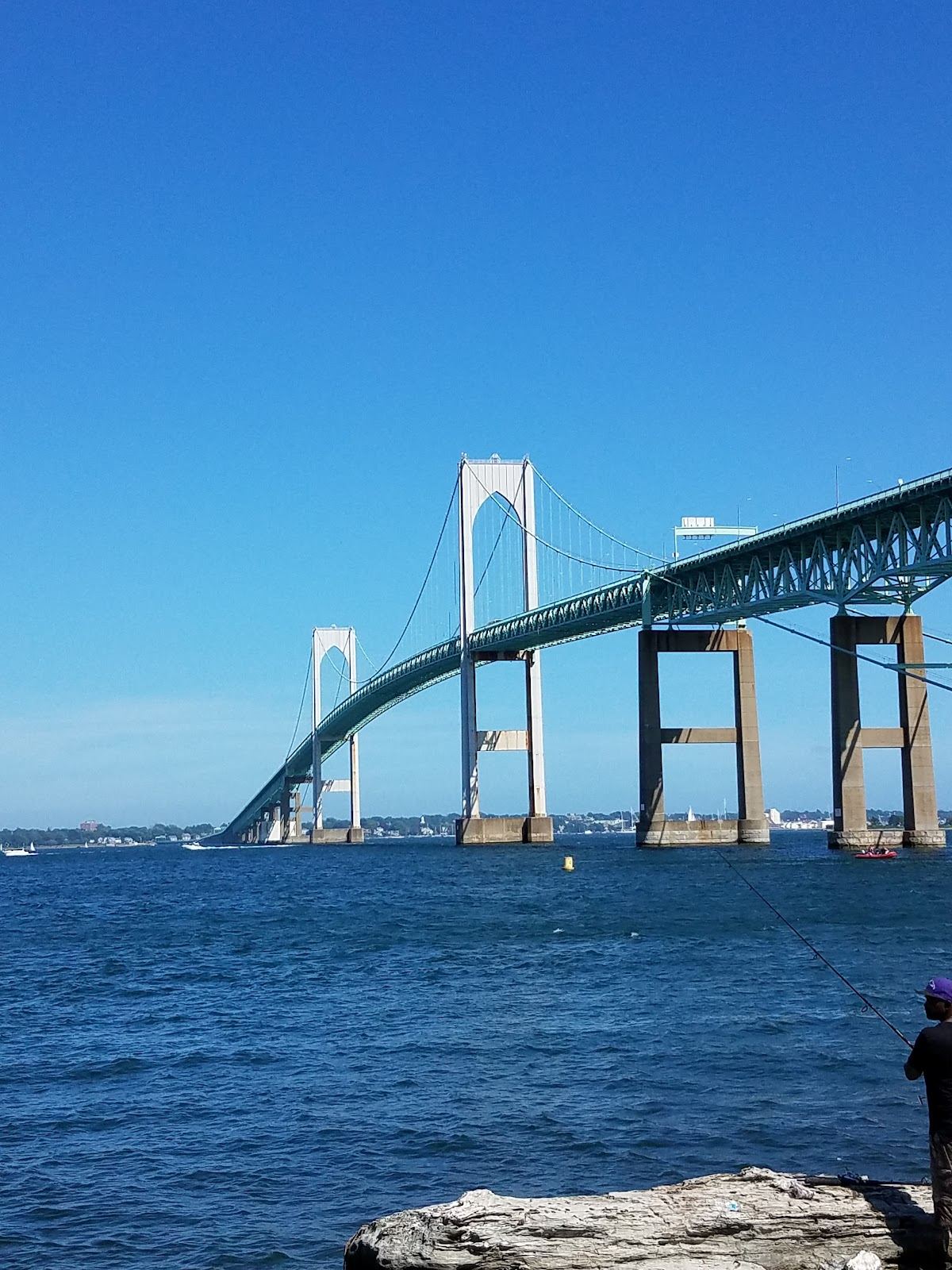 Puente Jamestown Pesca