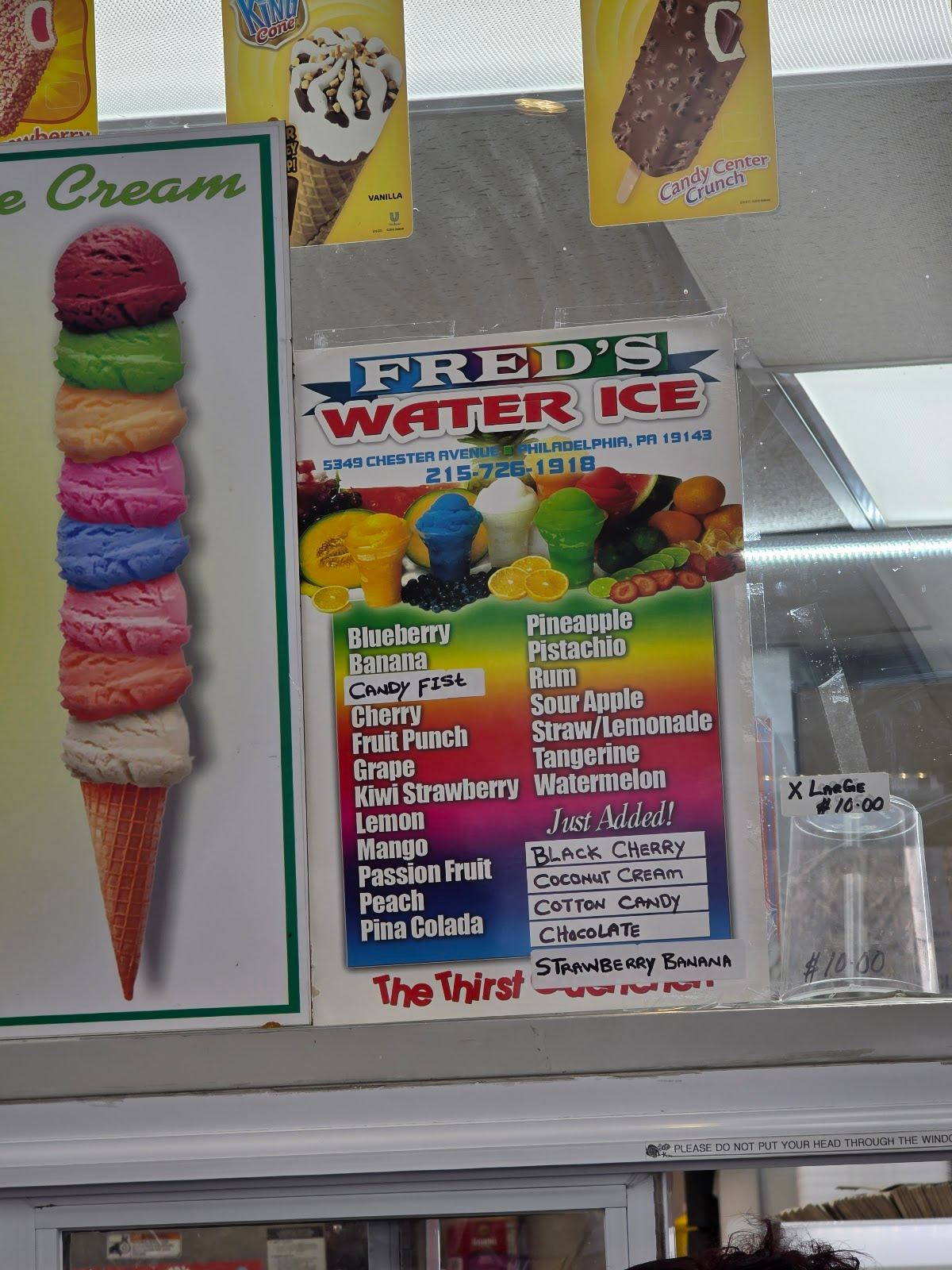 Fred's Water Ice