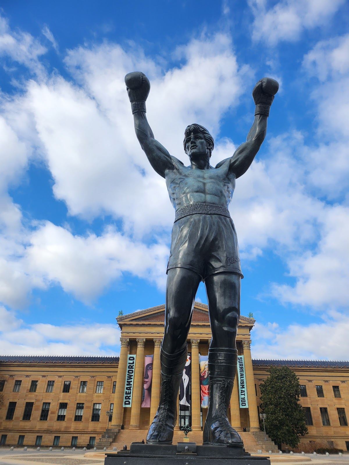 Rocky Statue