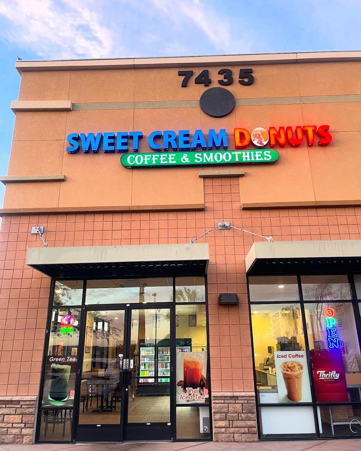 Sweet Cream Donuts Coffee and Smoothies