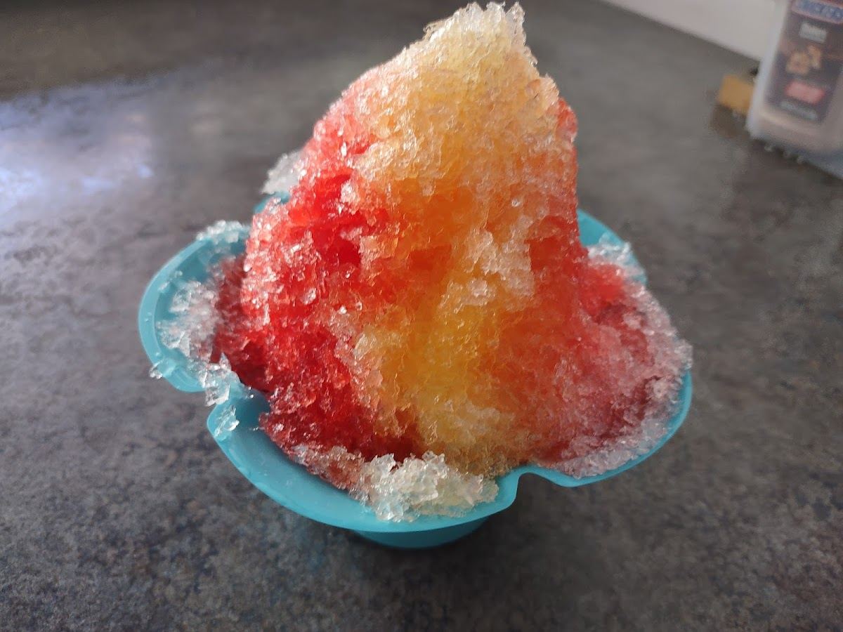Gilligans Shave Ice Paradise and funnel cakes too!