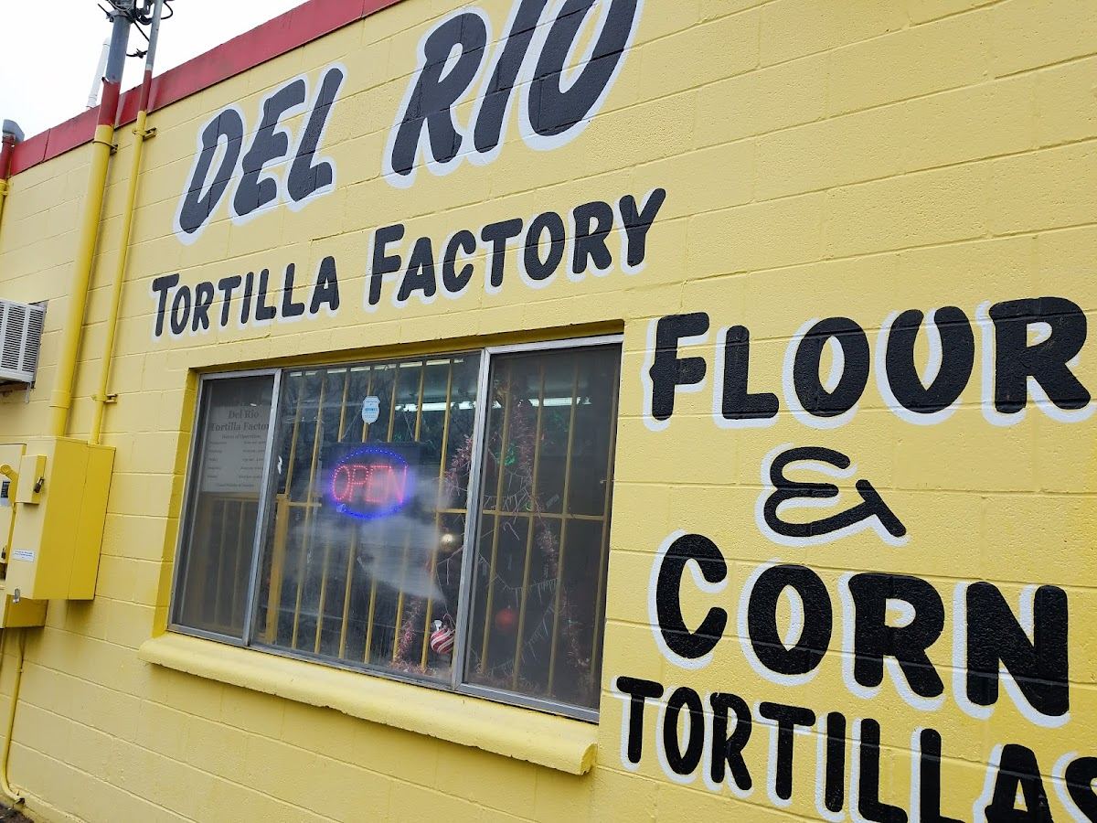 Del Rio Tortilla Factory.