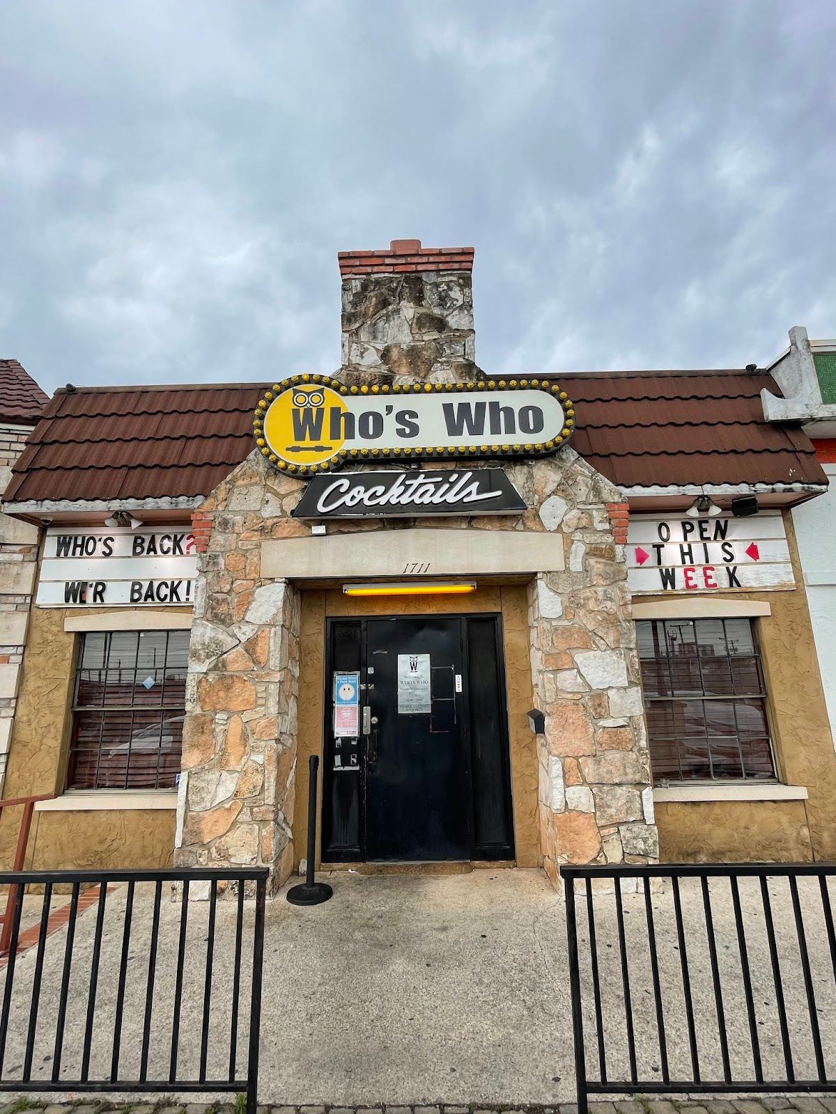 Who's Who Cocktails