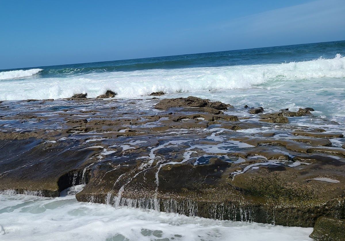 Concrete Steps to the Beach