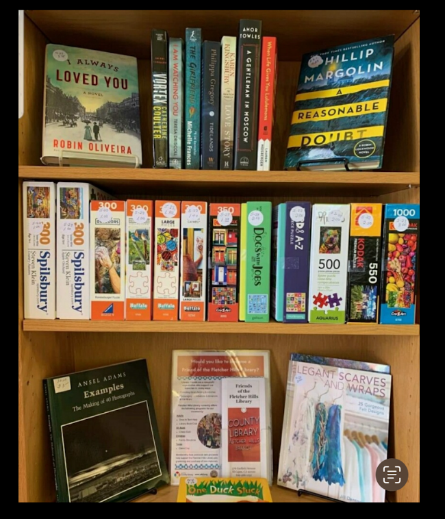 Fletcher Hills FOL Book Nook