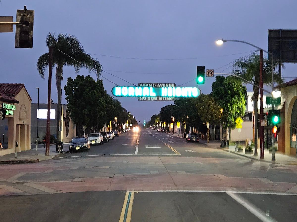 Normal Heights Sign