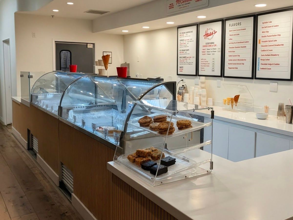 Haas’s Fine Ice Cream Proudly Serving McConnell’s