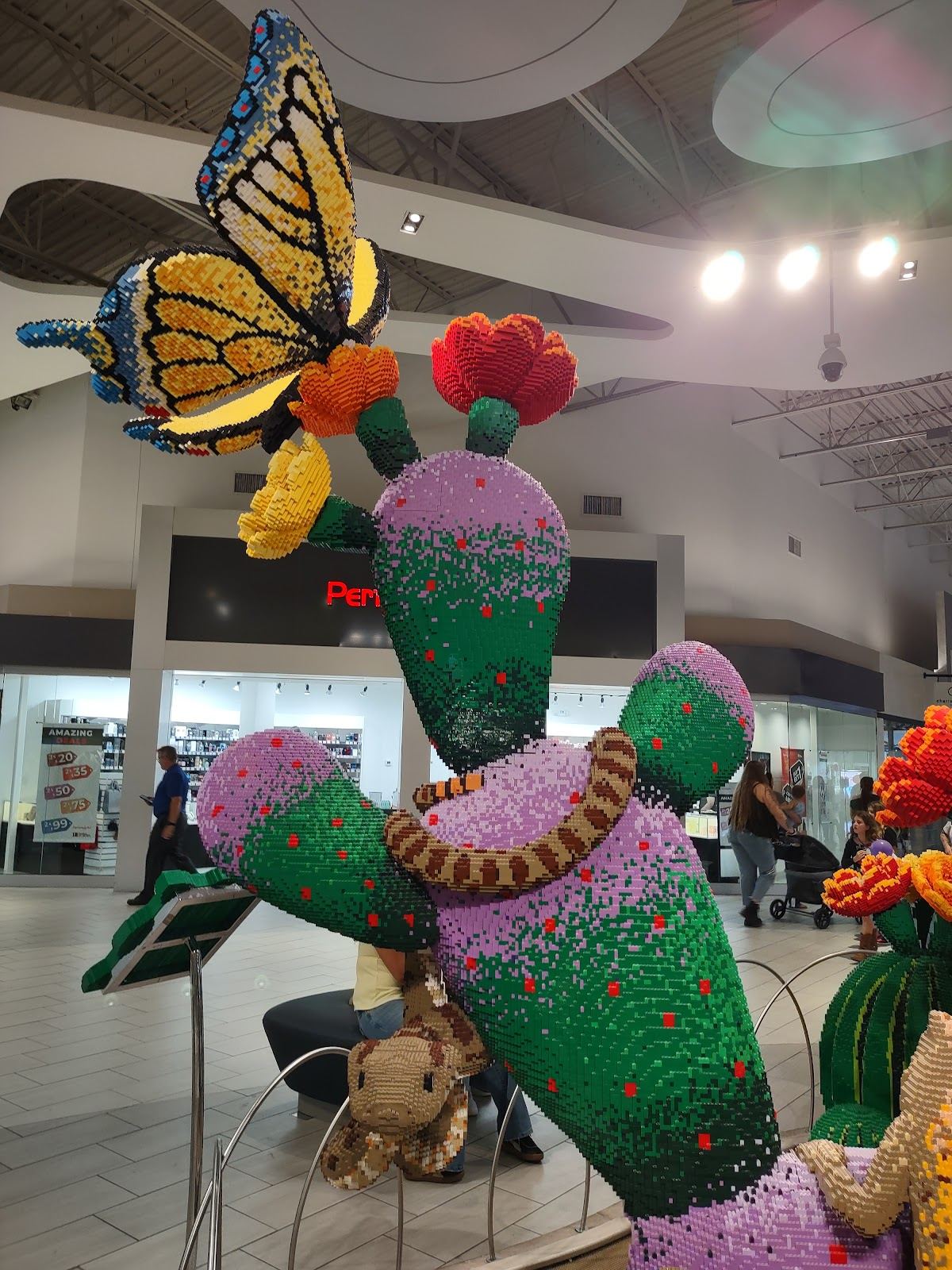 Desert Themed Life-size LEGO Sculptures