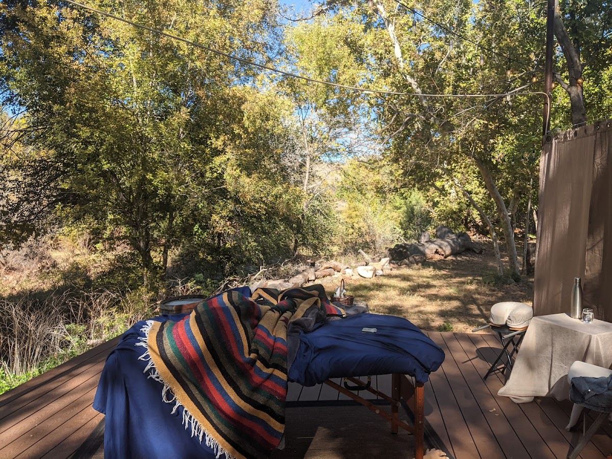 Page Springs Cellars Yoga and Massage Department
