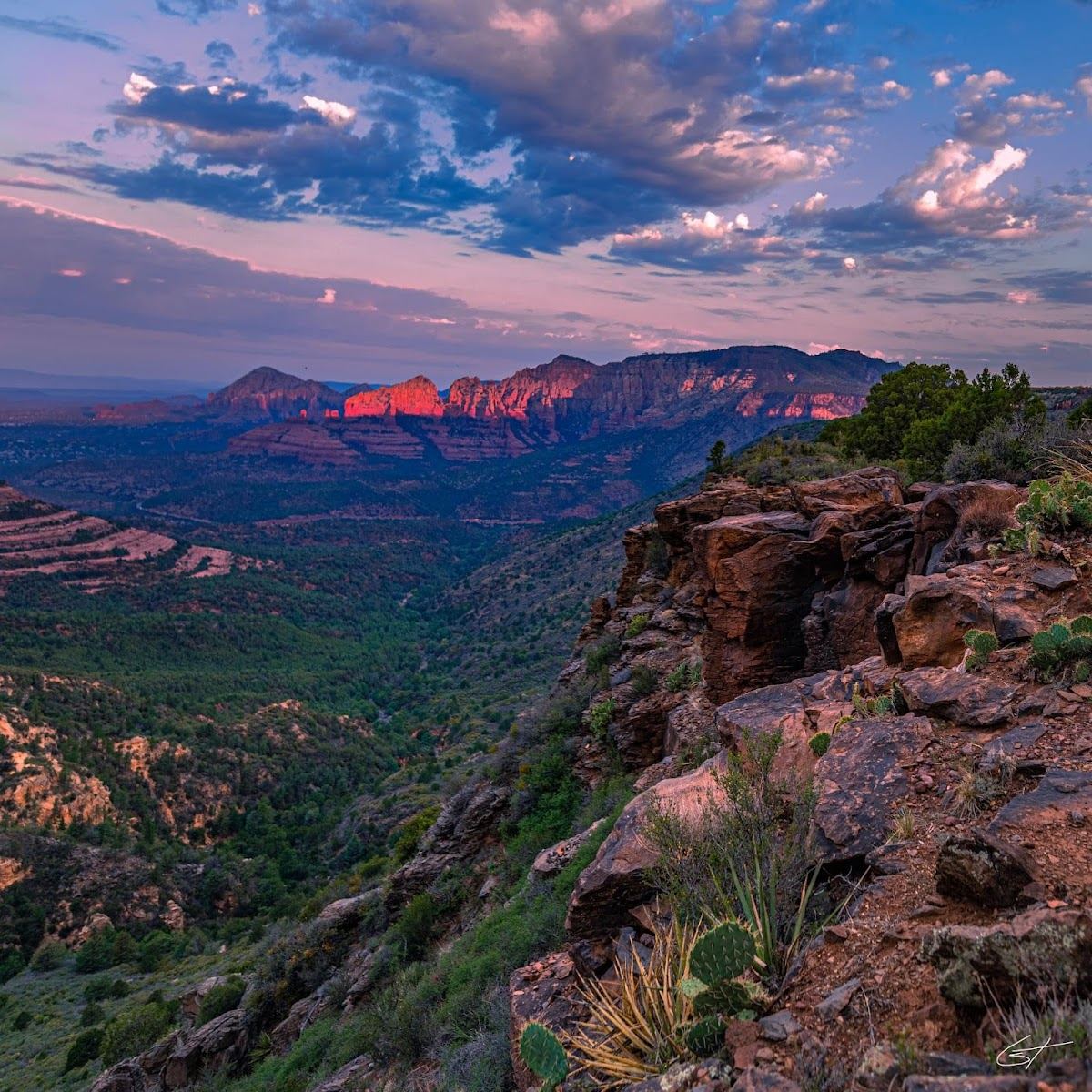 Schnebly Hill Vista Overlook