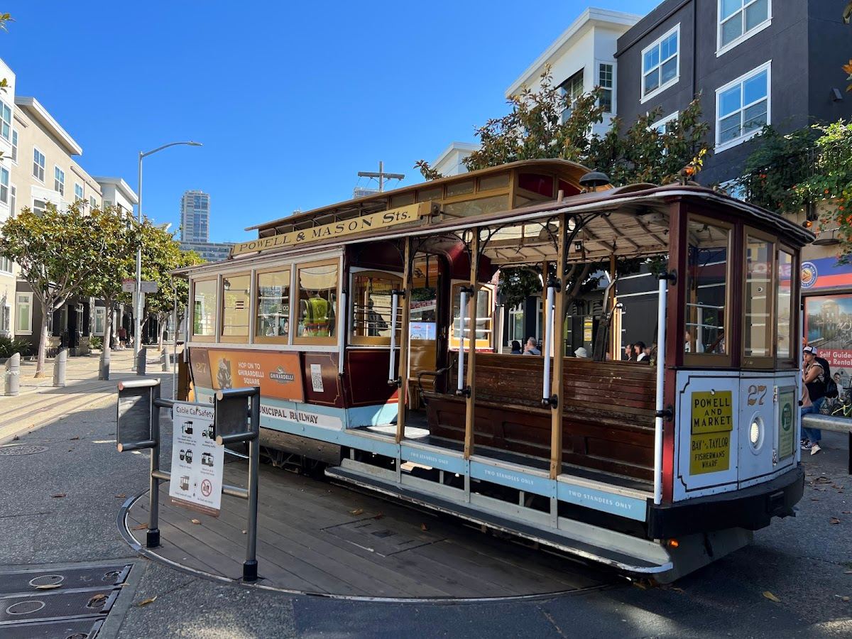 Powell/Mason Cable Car Turnaround