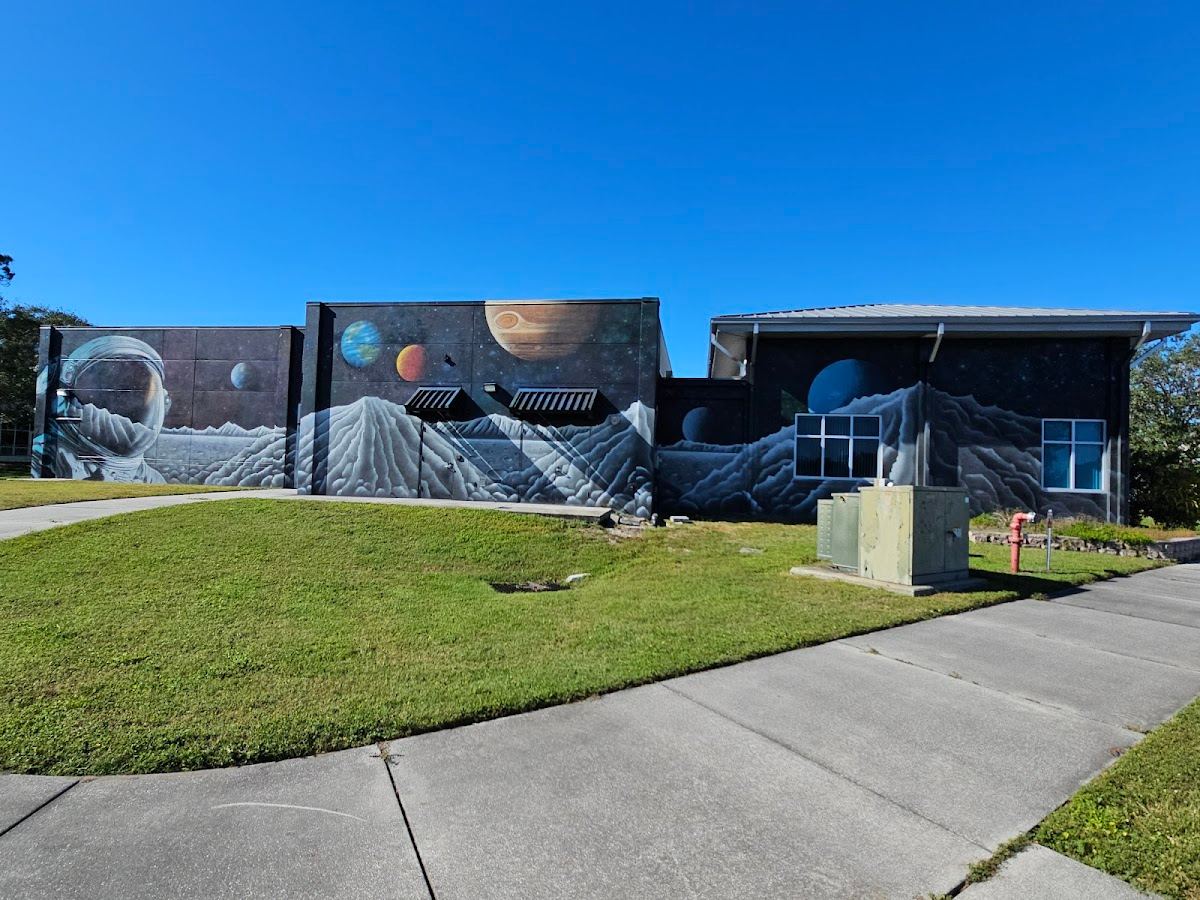 Astronaut Mural
